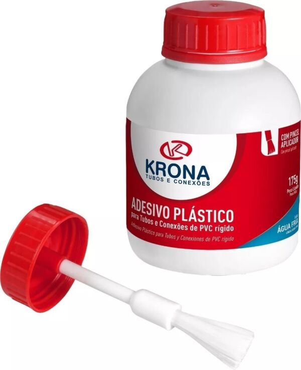 Cola Adesivo Plástico PVC 175gr KRONA